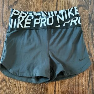 Nike shorts green